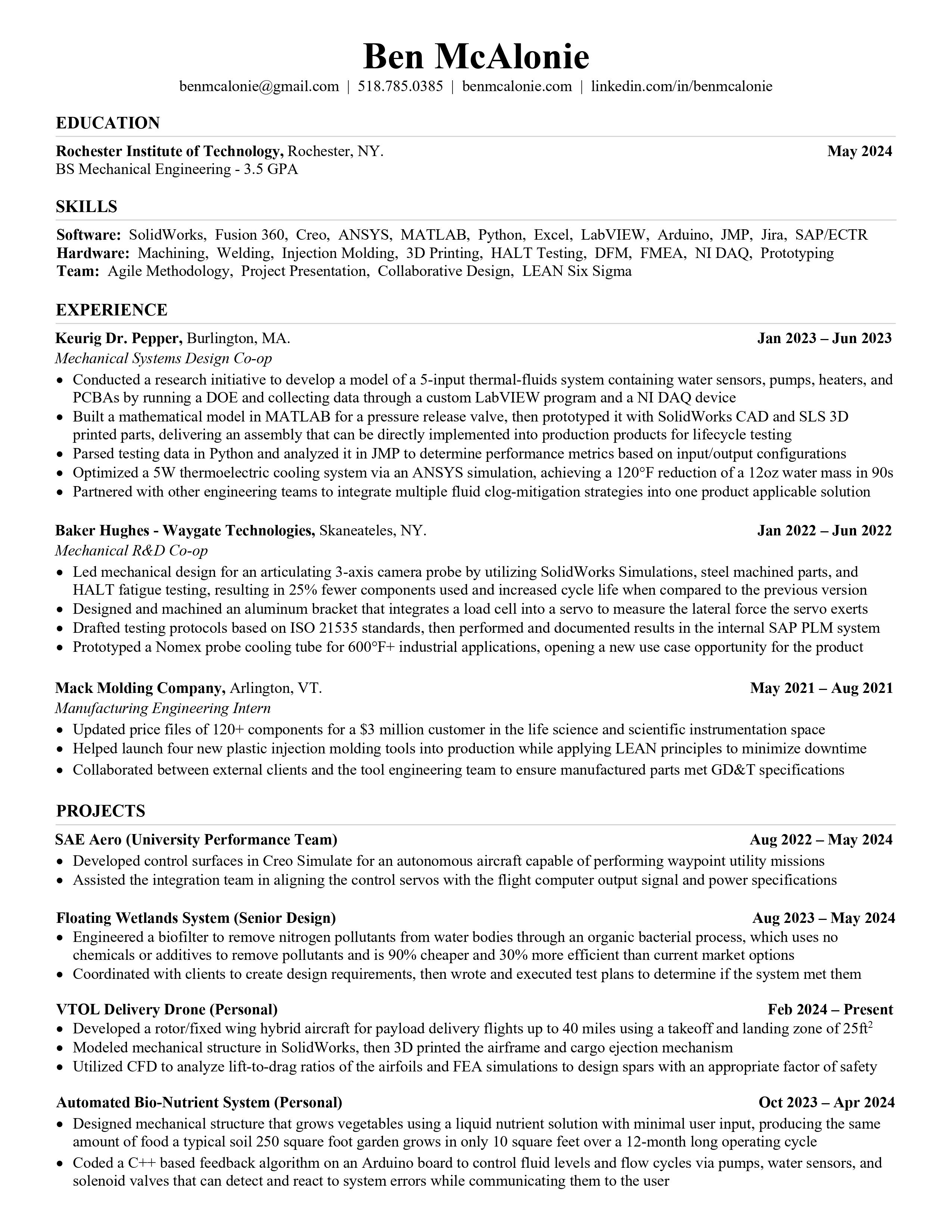 Image of Resume